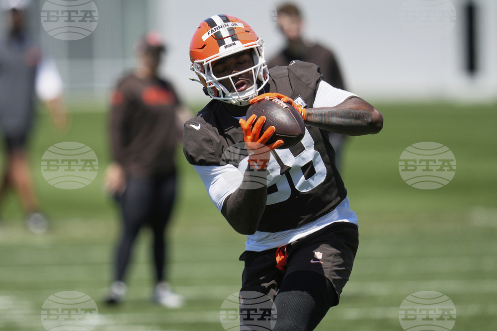Browns Rookie Camp Football