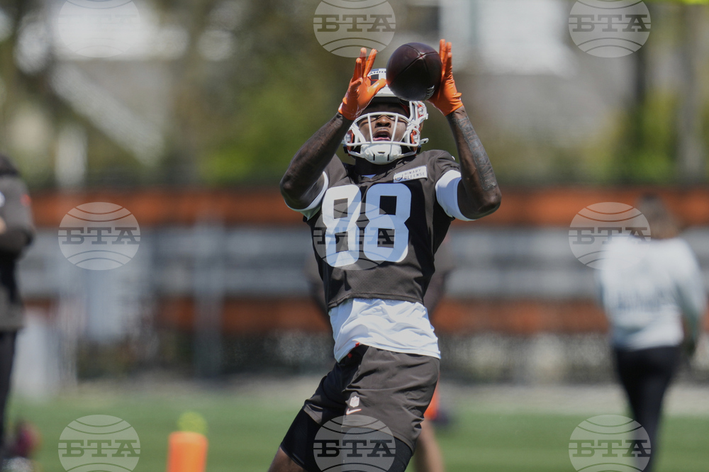 Browns Rookie Camp Football