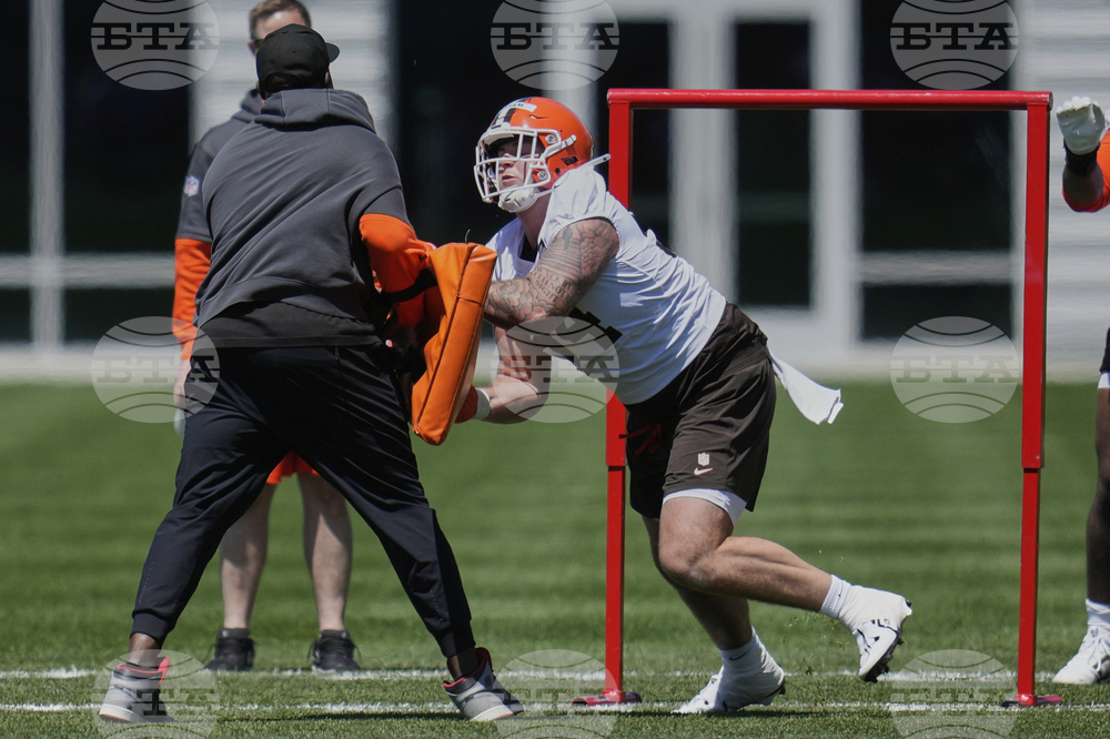 Browns Rookie Camp Football