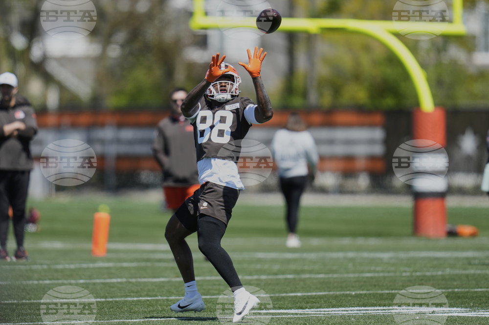 Browns Rookie Camp Football