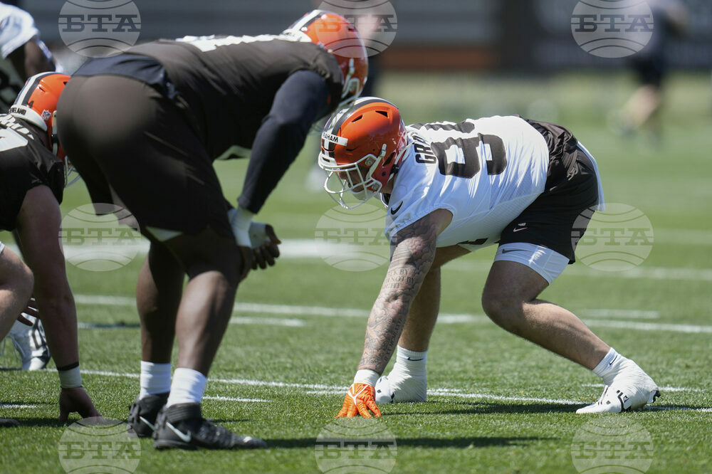 Browns Rookie Camp Football
