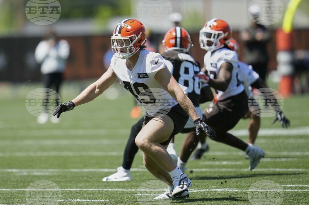 Browns Rookie Camp Football