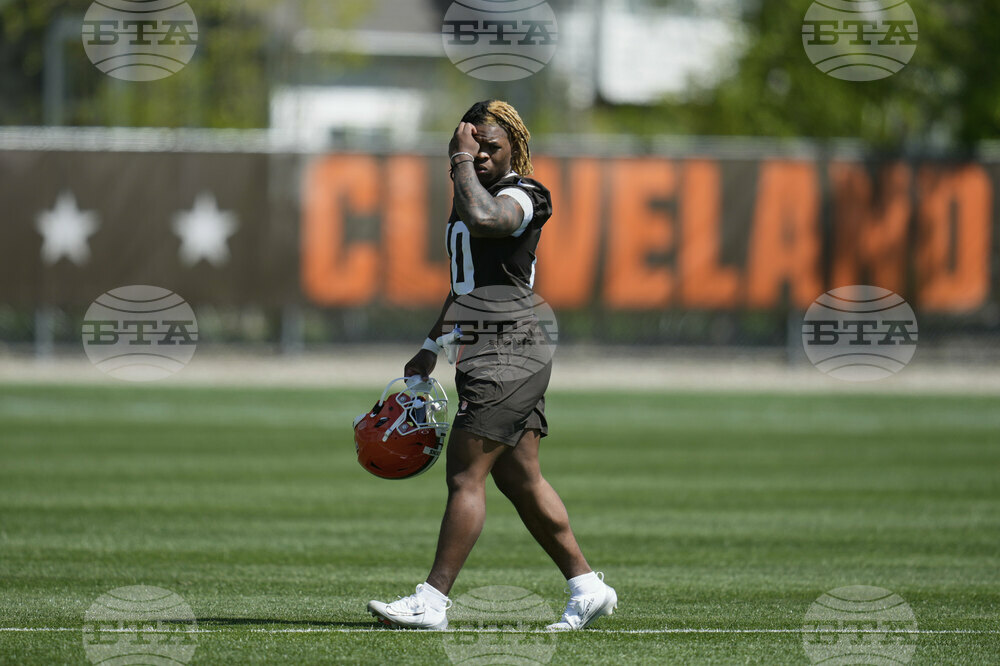 Browns Rookie Camp Football