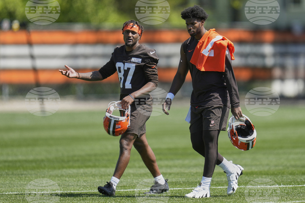 Browns Rookie Camp Football