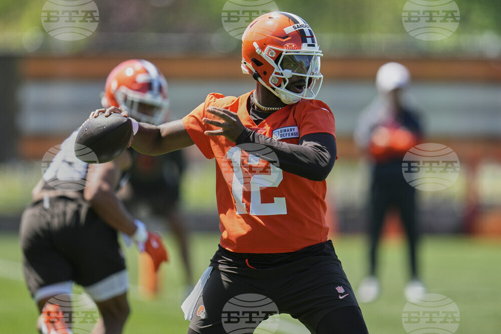 Browns Rookie Camp Football