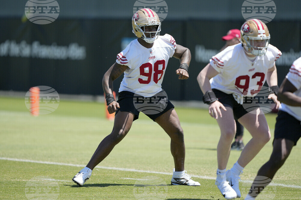 49ers Rookie Camp Football