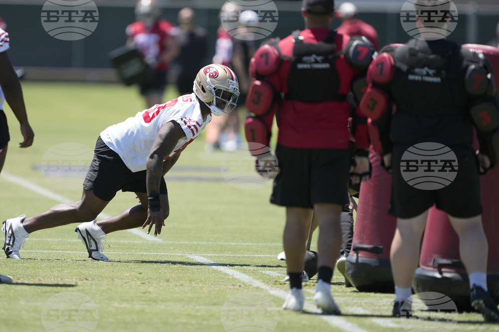 49ers Rookie Camp Football