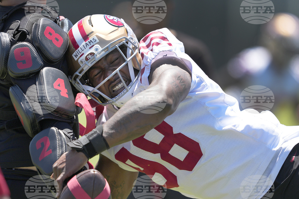 49ers Rookie Camp Football