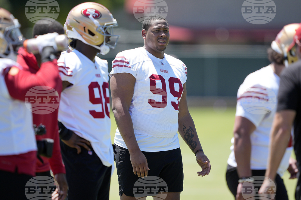 49ers Rookie Camp Football