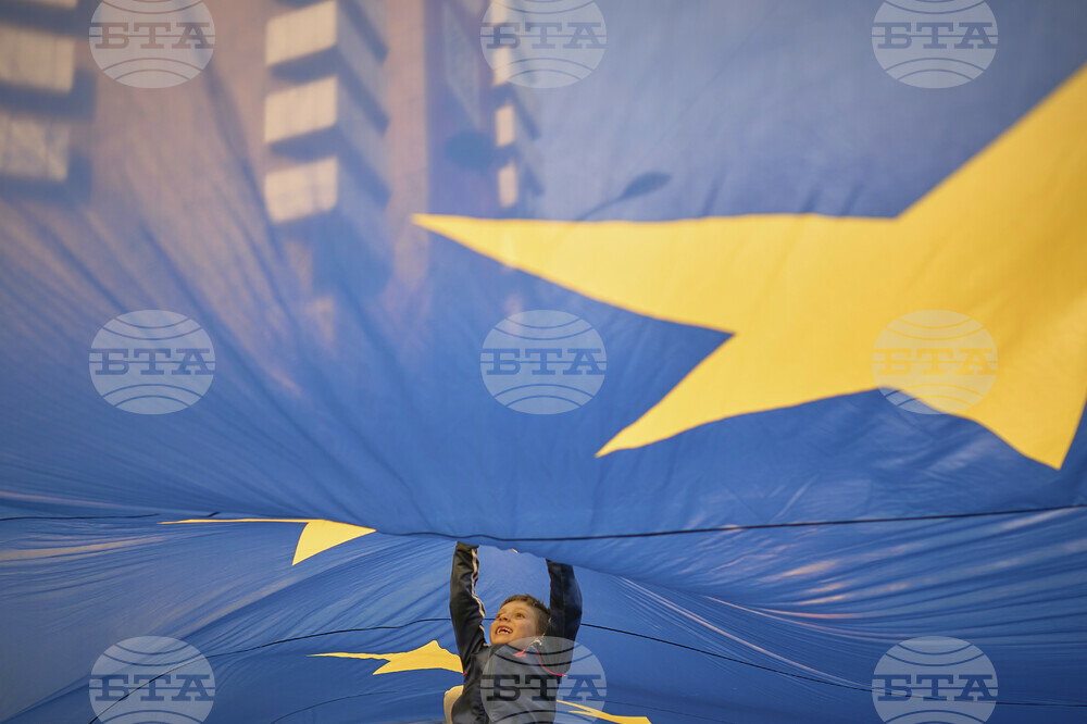 Romania Election Pro-EU Rally