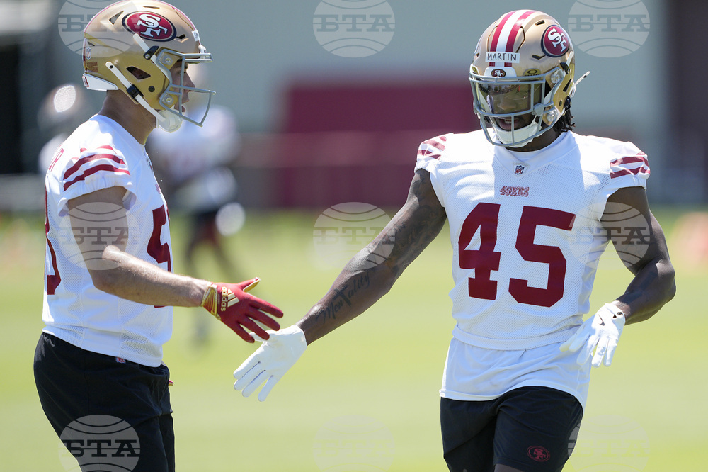 49ers Rookie Camp Football