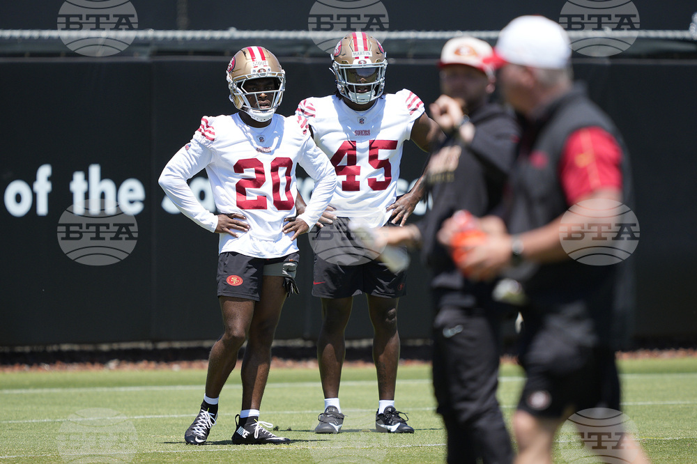 49ers Rookie Camp Football