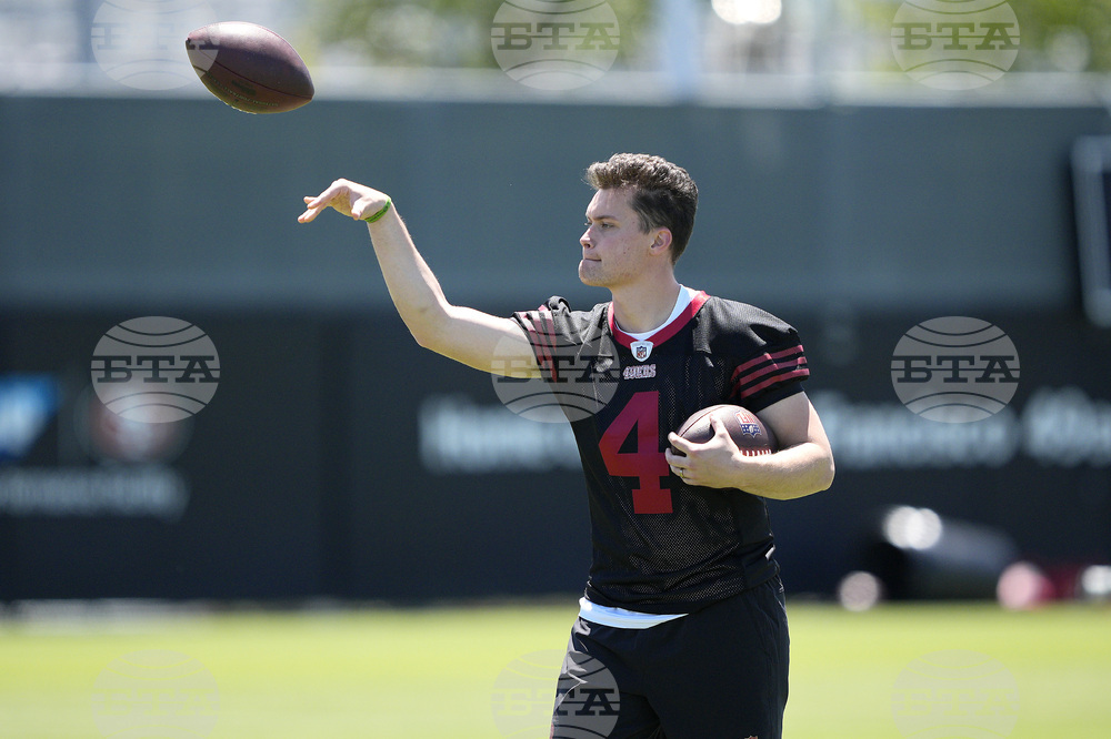 49ers Rookie Camp Football