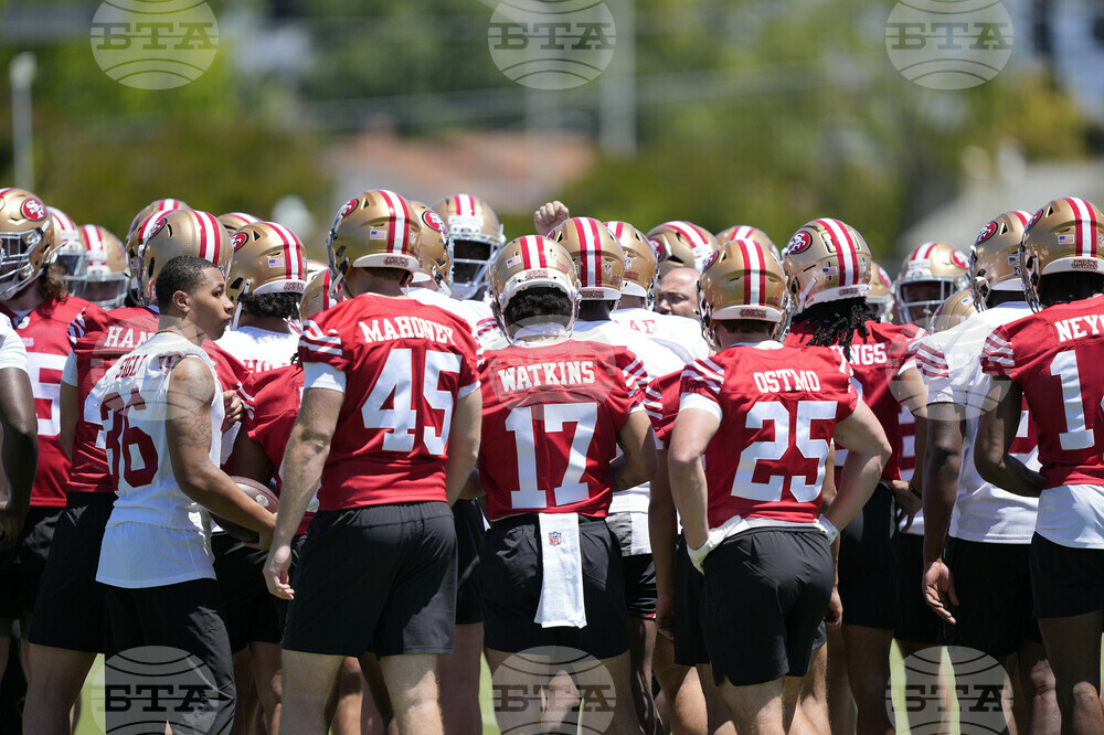 49ers Rookie Camp Football