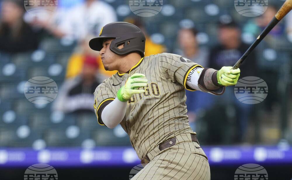 Padres Rockies Baseball