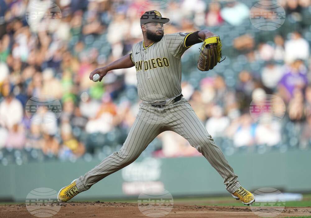 Padres Rockies Baseball