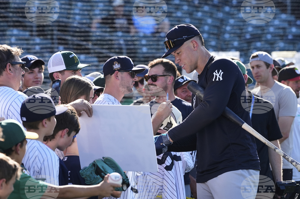 Yankees Athletics Baseball