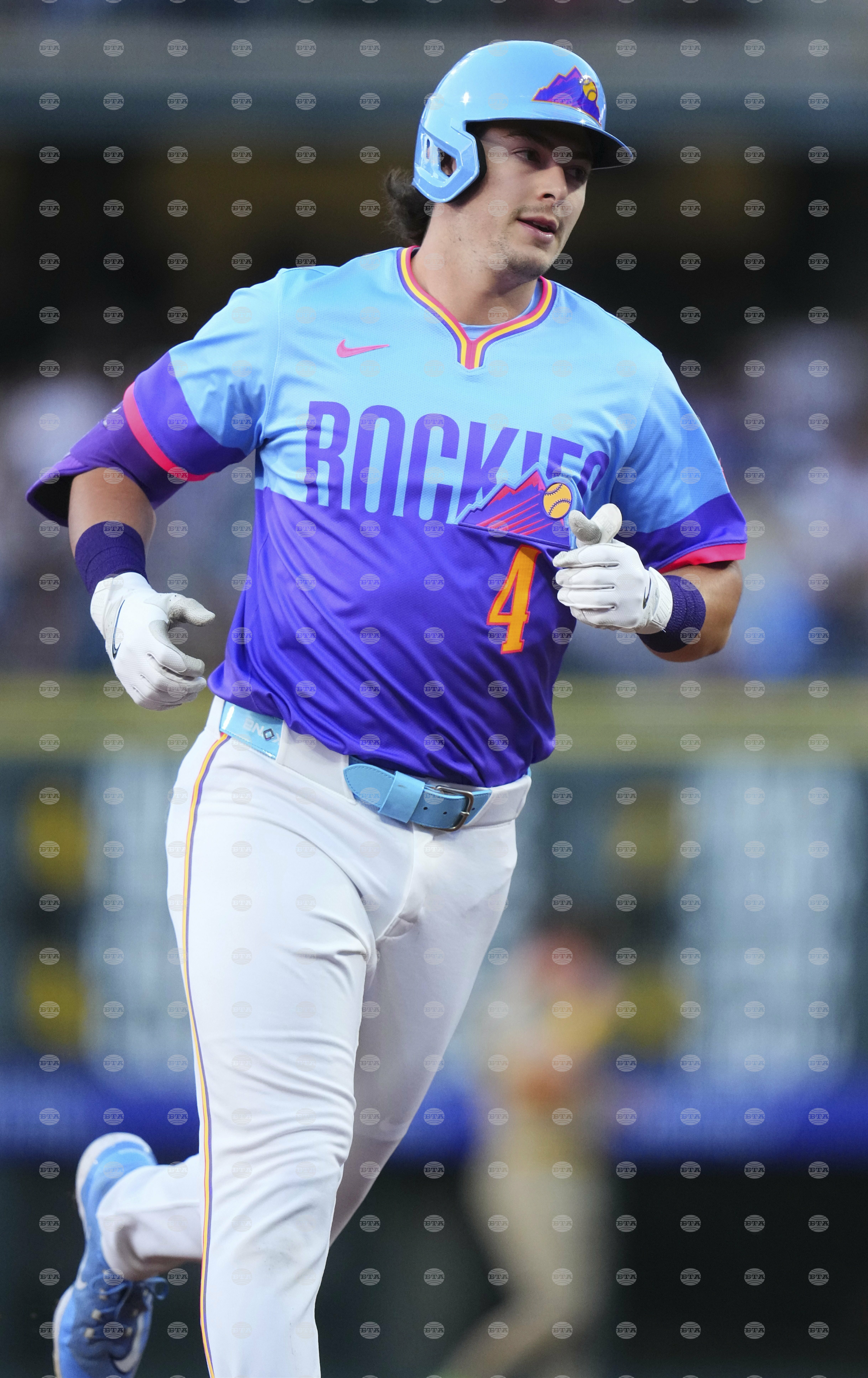 Padres Rockies Baseball