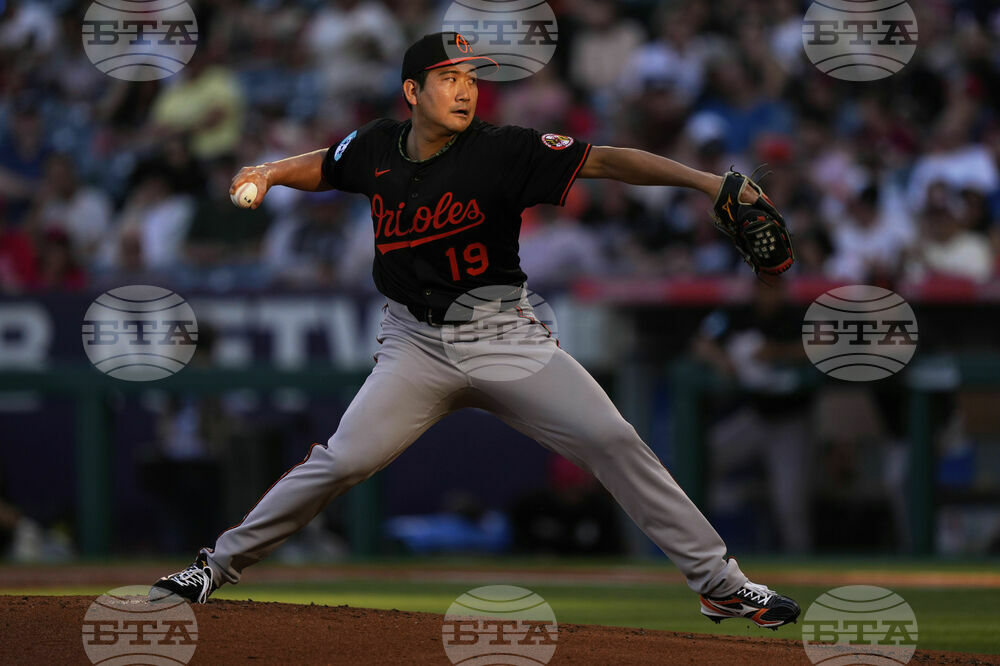 Orioles Angels Baseball