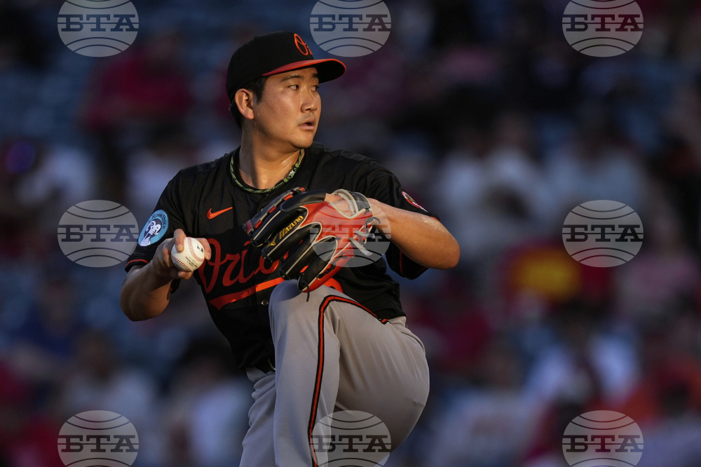 Orioles Angels Baseball