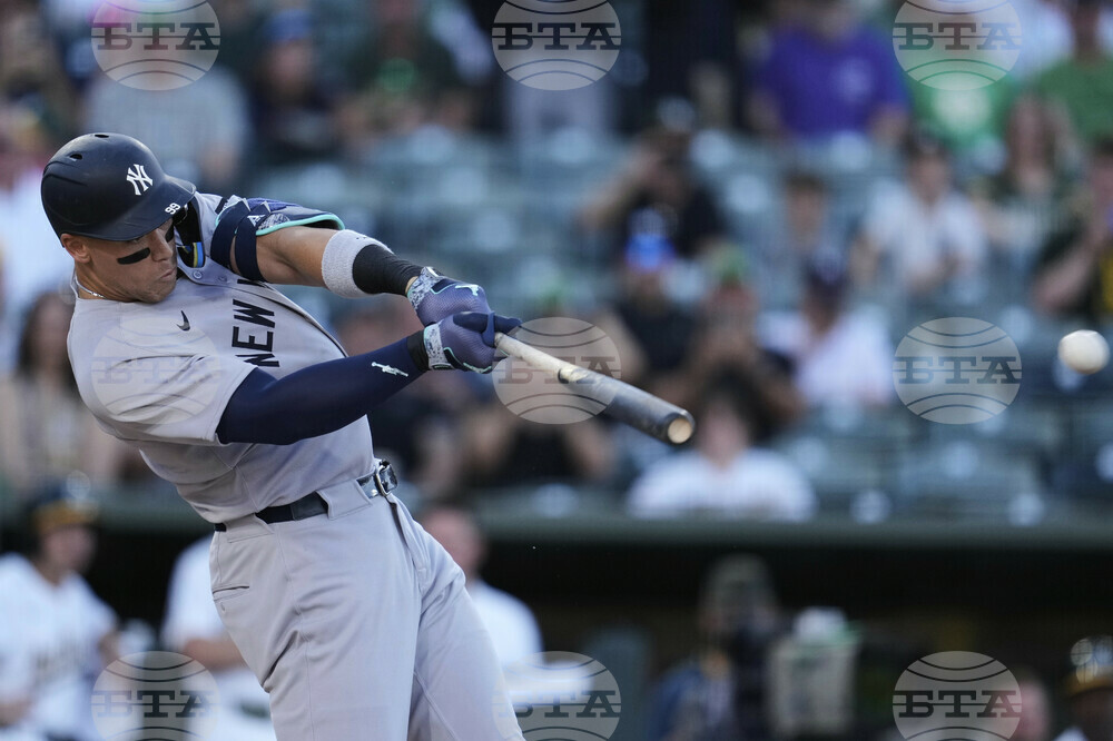Yankees Athletics Baseball