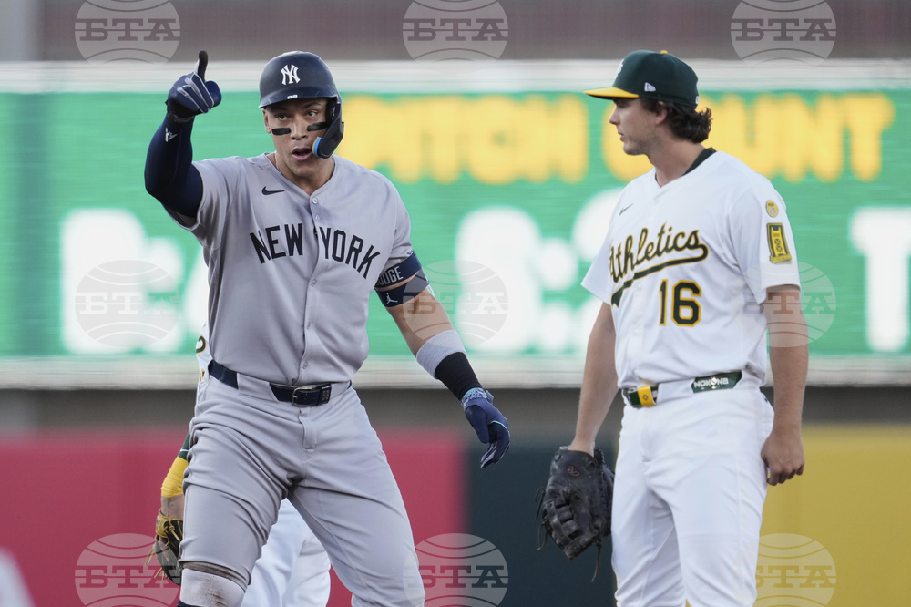 Yankees Athletics Baseball