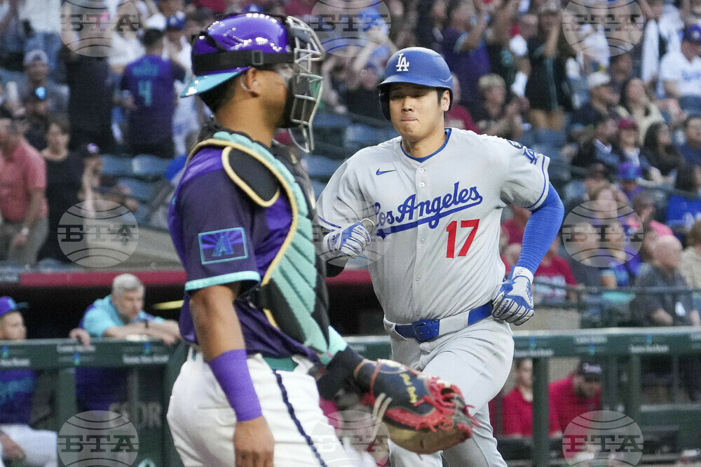 Dodgers Diamondbacks Baseball
