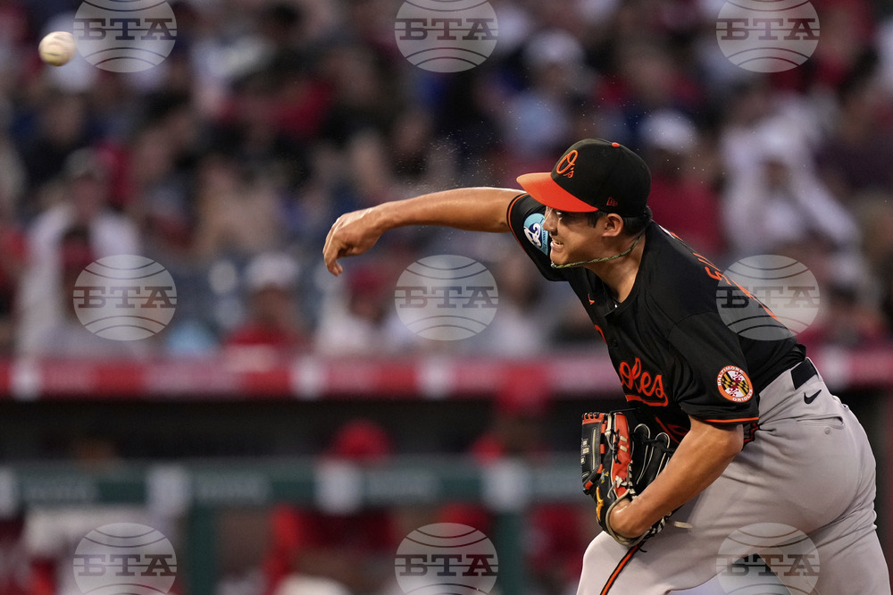 Orioles Angels Baseball