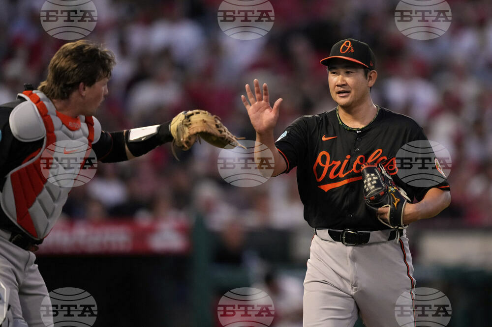Orioles Angels Baseball