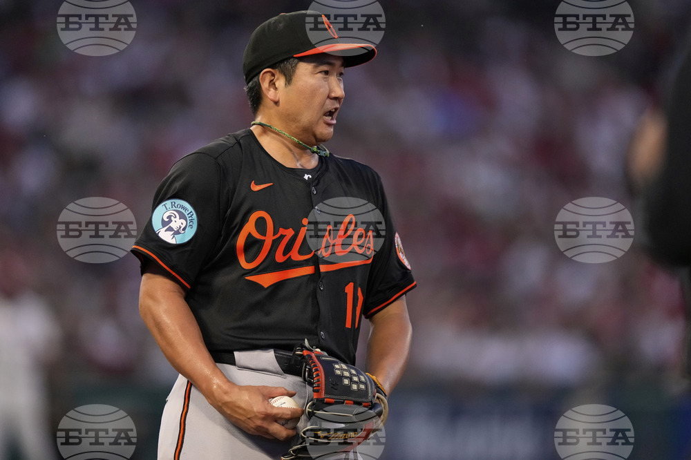 Orioles Angels Baseball