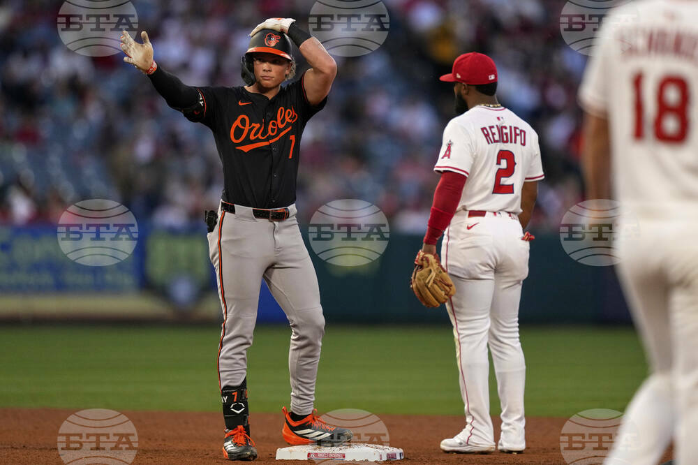 Orioles Angels Baseball