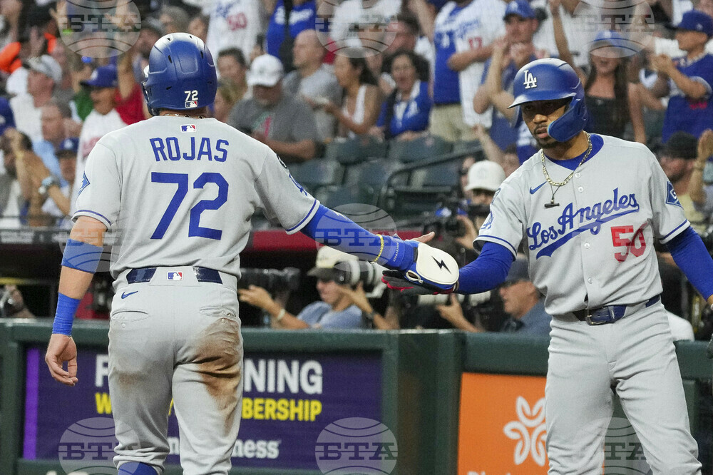 Dodgers Diamondbacks Baseball