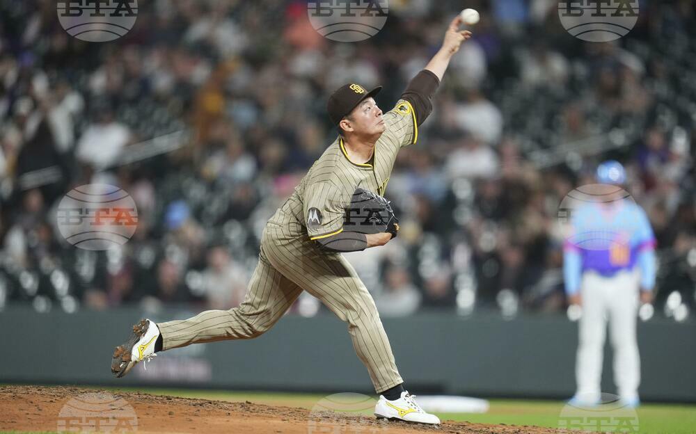 Padres Rockies Baseball