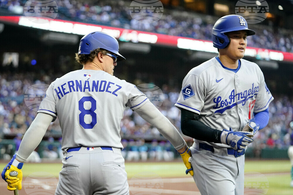 Dodgers Diamondbacks Baseball