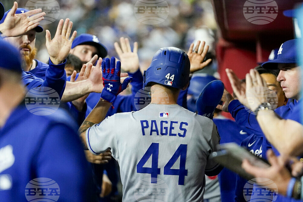 Dodgers Diamondbacks Baseball