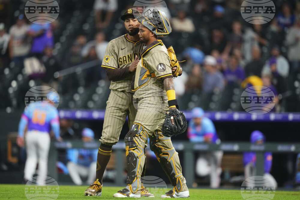 Padres Rockies Baseball