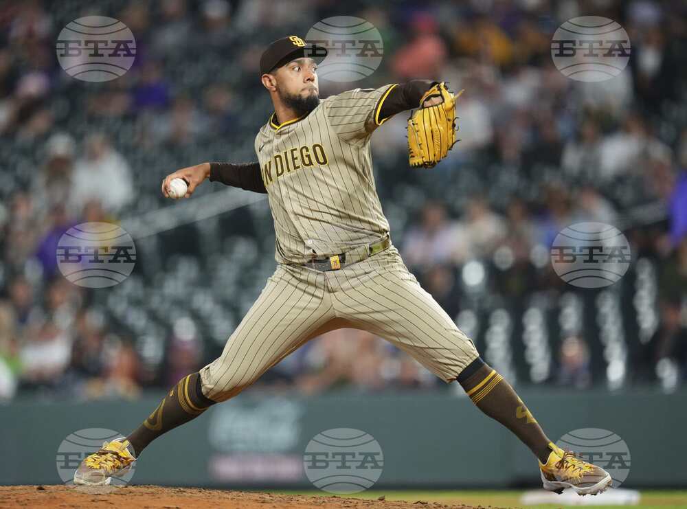 Padres Rockies Baseball