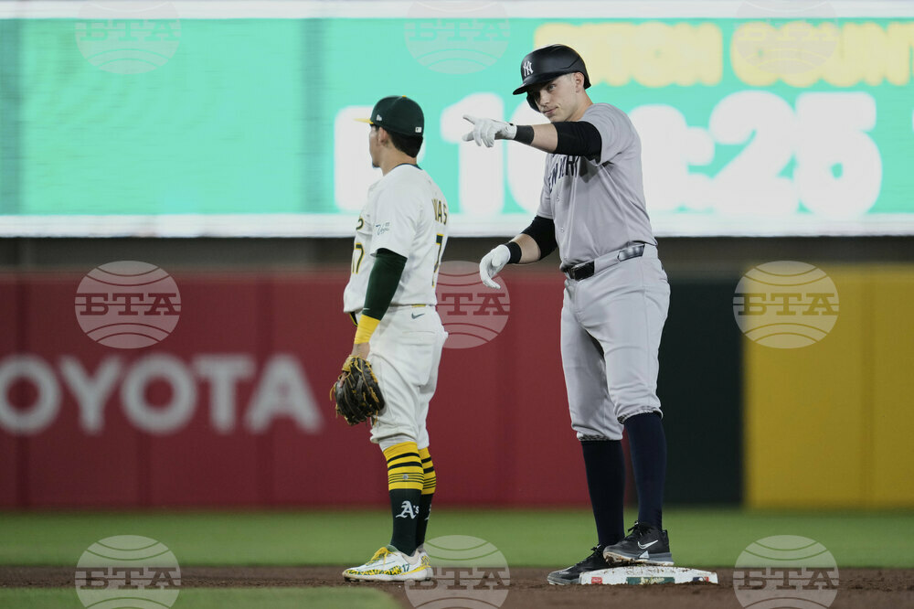 Yankees Athletics Baseball