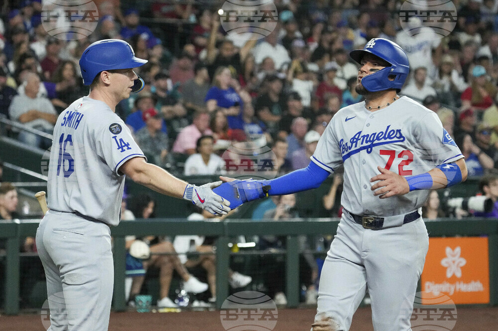 Dodgers Diamondbacks Baseball