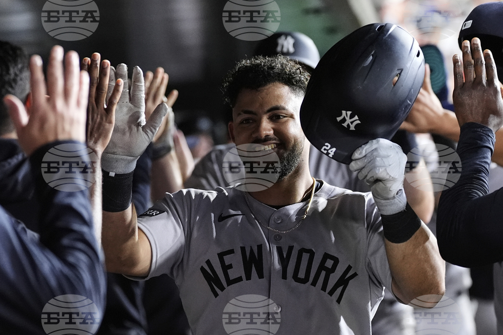 APTOPIX Yankees Athletics Baseball
