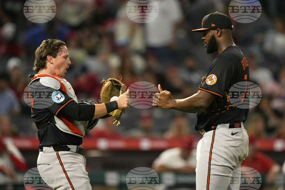 Orioles Angels Baseball
