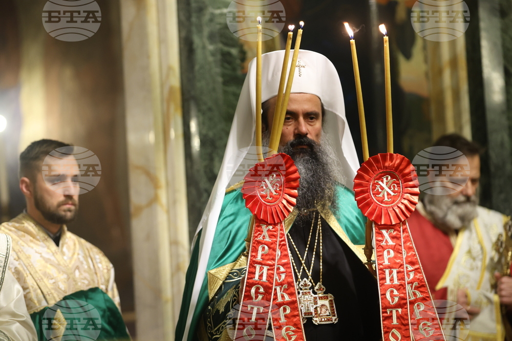 Патриаршеска катедрала "Св. Александър Невски" - патриарх Даниил - литургия