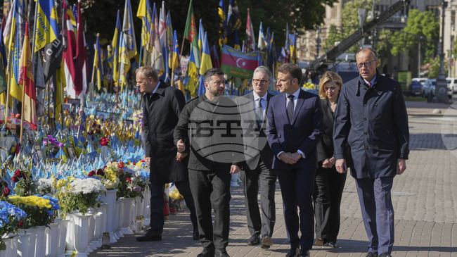Еманюел Макрон потвърди, че ще се срещне със Зеленски, Стармър и Мерц в Лондон в понеделник 