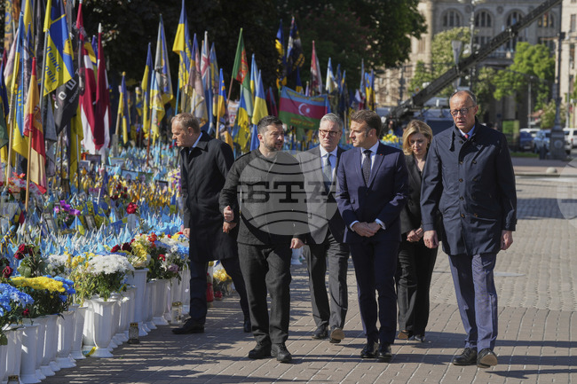 Еманюел Макрон потвърди, че ще се срещне със Зеленски, Стармър и Мерц в Лондон в понеделник 