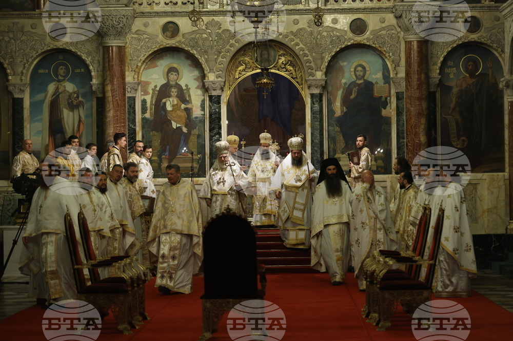 Патриаршеска катедрала "Св. Александър Невски" - патриарх Даниил - литургия