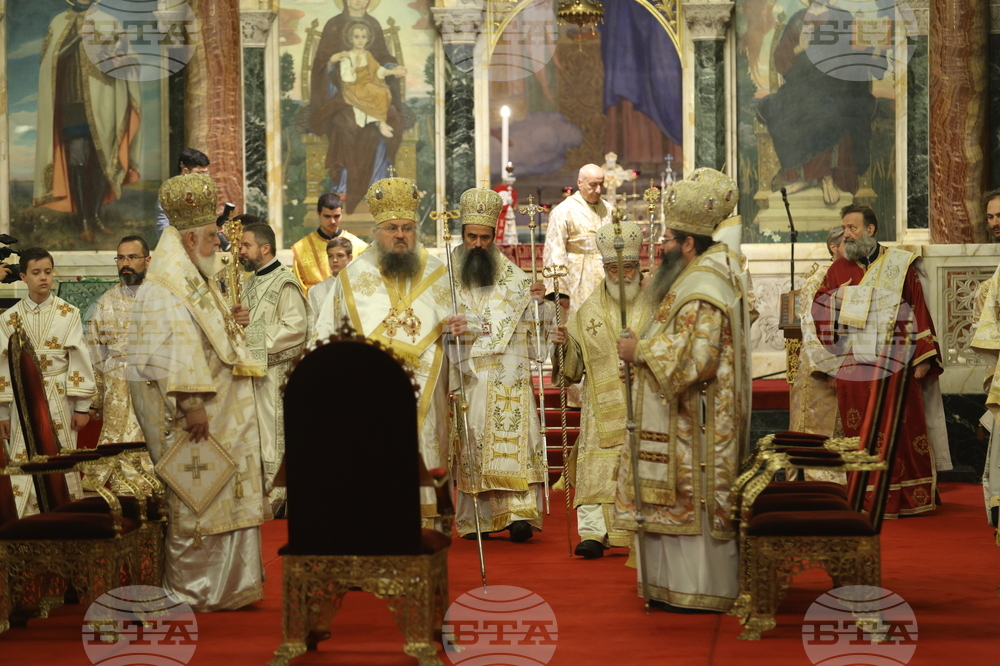 Патриаршеска катедрала "Св. Александър Невски" - патриарх Даниил - литургия