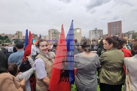 Албания - Социалистическа партия - заключителен митинг