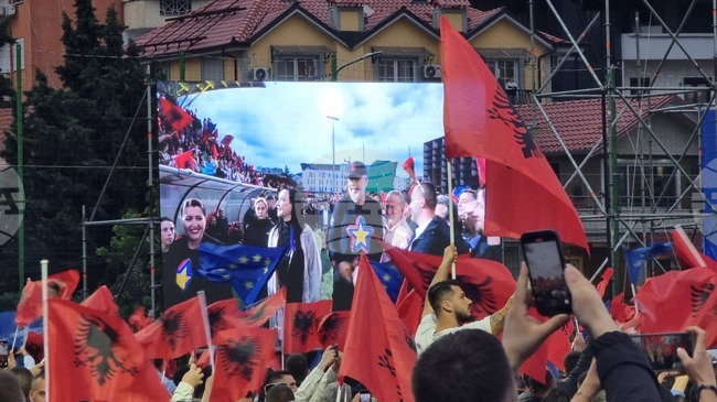 Албания - Социалистическа партия - заключителен митинг