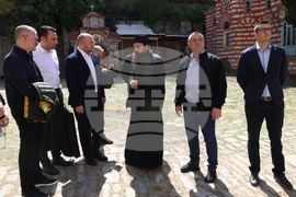 Гърция - Света Гора - Българска делегация - посещение