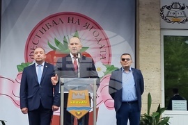 Кричим - Румен Радев - Фестивал на ягодата